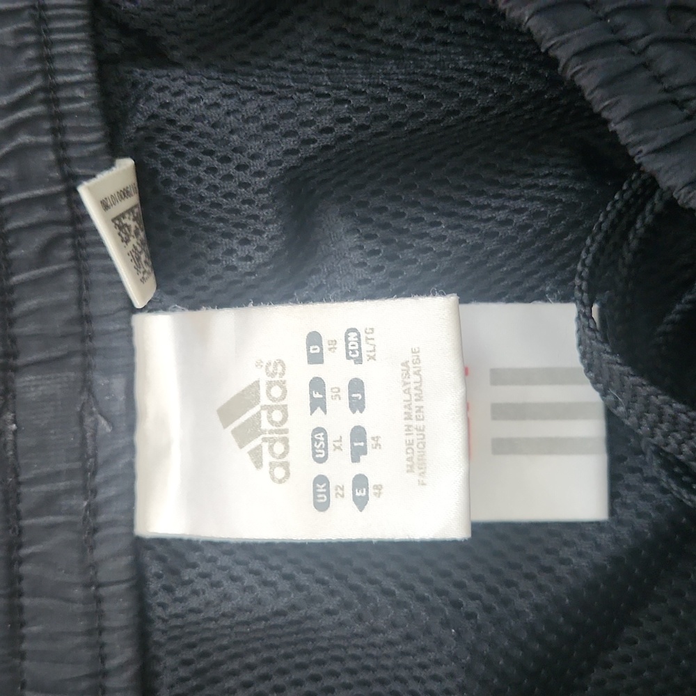 Adidas Mens Black Track Pants - Picture 2 of 6